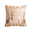 Golden Embroidery Velvet Home Living Creative Cushion Pillow Cover