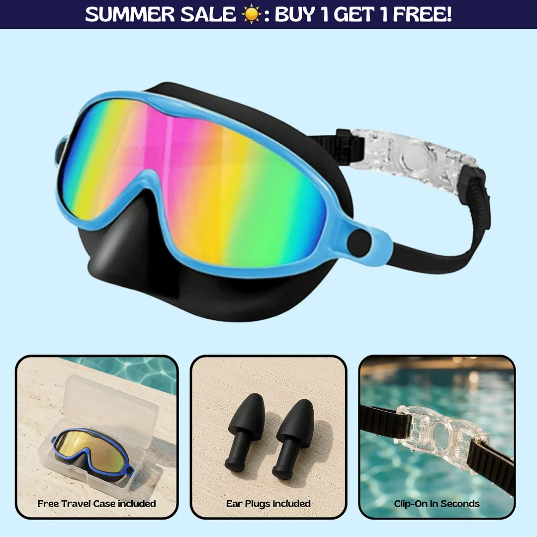 TibaToes&trade; Clip-On Swim Goggles