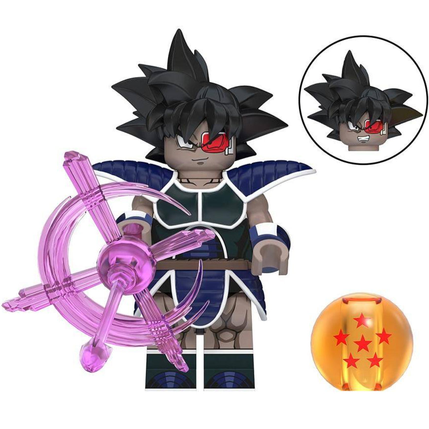 Turles from Dragon Ball Z Custom Minifigure Minifigure Bricks monstertoys