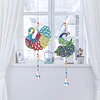 Diamond Painting Hanging Crystal Light Catcher - Peacock