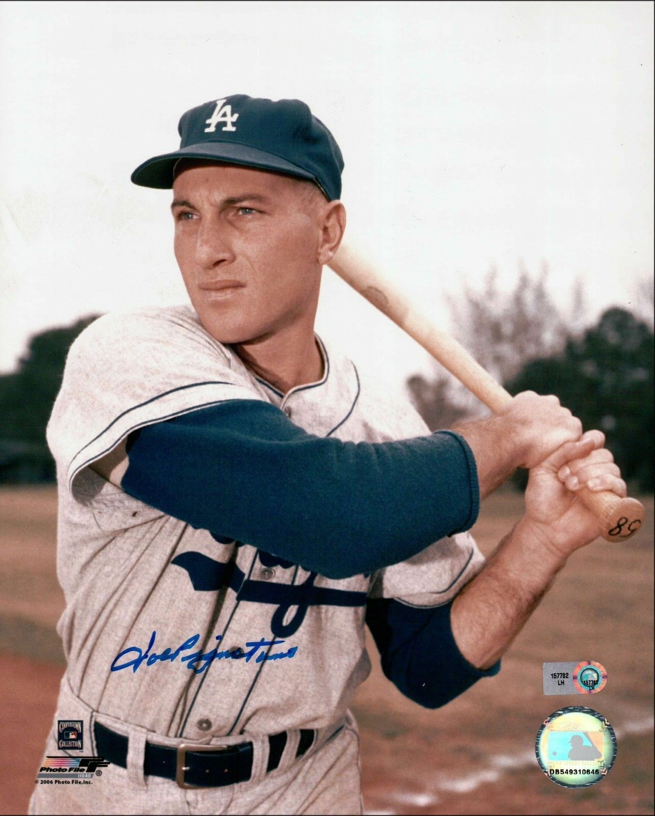 Joe Pignatano Signed 8X10 Vintage Photo Poster painting Autograph LA Dodgers Auto COA