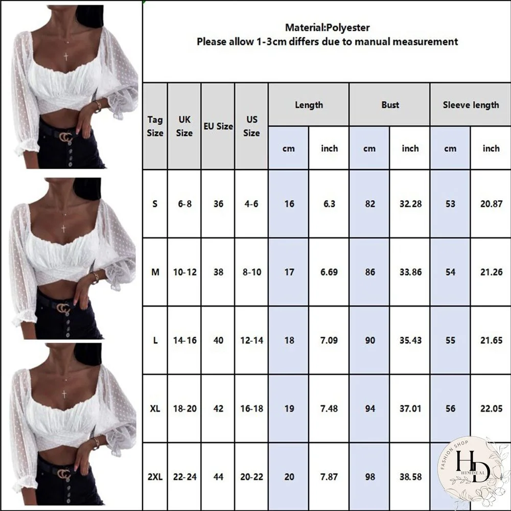 Cross Ruched White Puff Sleeve Blouse Shirts Women Short Sleeve Fashion Fall Clothing Crop Blouses Polka Dot Blouses D30