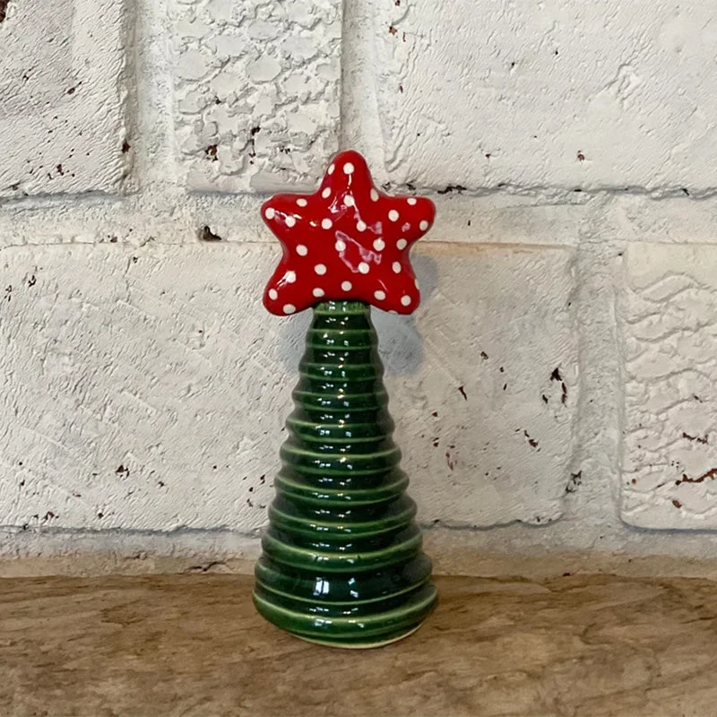 Merry Christmas Art Ceramic Christmas Tree Decoration