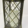Retro Lantern Candle Twinkle Lamp LED Solar Light Garden Hanging Decoration