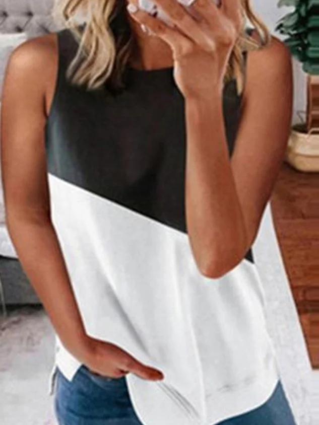 Loosen Crew Neck Casual Short Sleeve Tops