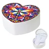 DIY Diamond Painting Heart-Shaped Jewelry Box Decorative Storage Case Home Decor