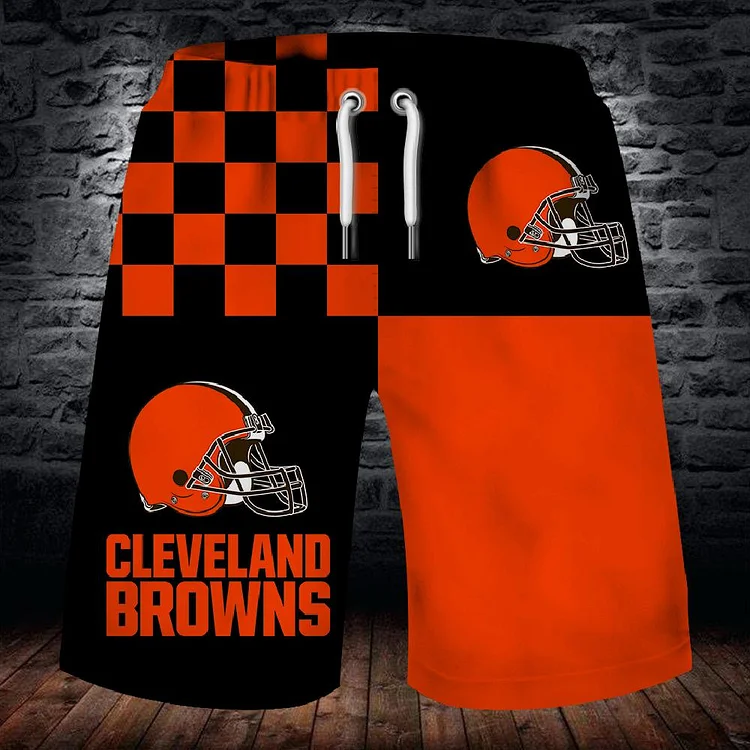 Cleveland Browns Summer Beach Shorts