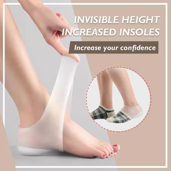 invisible height increased insoles