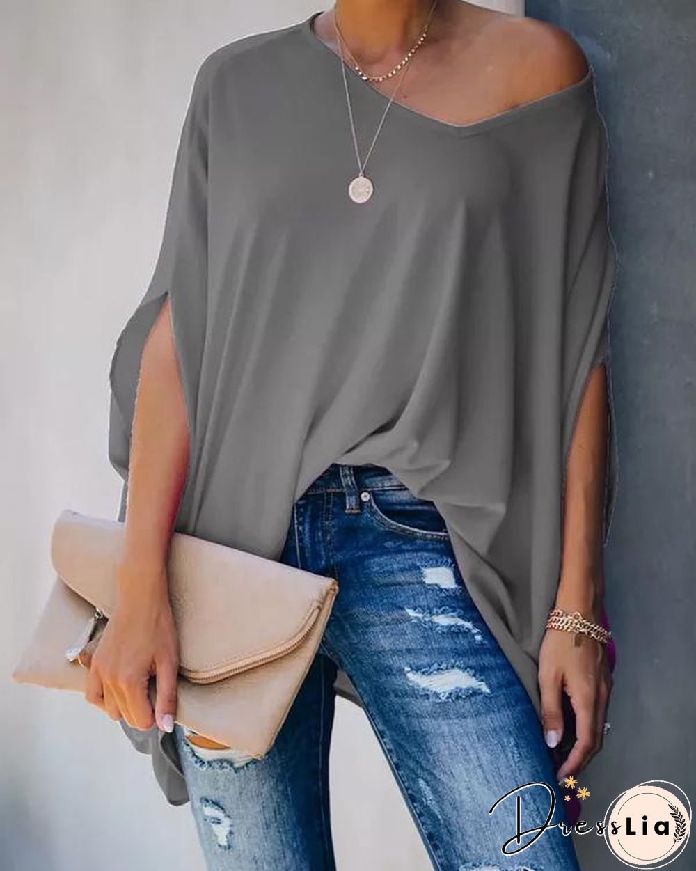 Rommy Bat Sleeve T-shirt