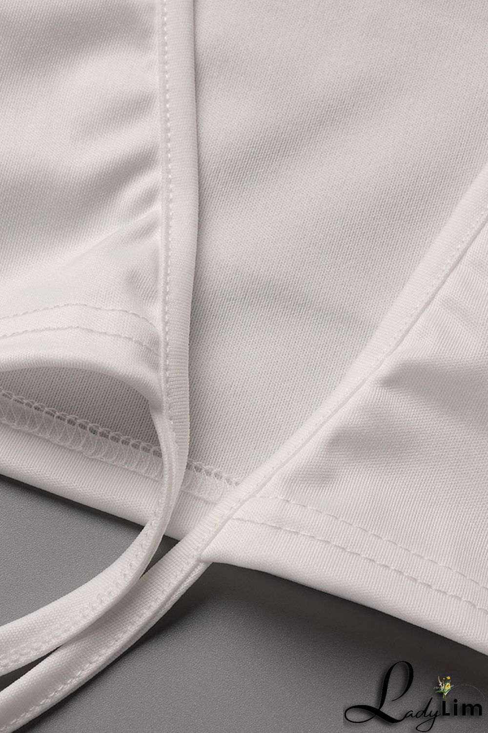 Black Sexy Print Bandage Split Joint V Neck Half Sleeve Two Pieces