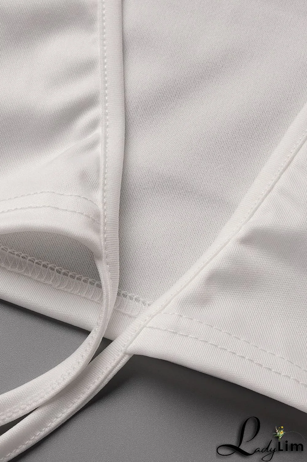 Black Sexy Print Bandage Split Joint V Neck Half Sleeve Two Pieces