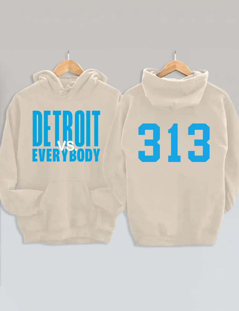 Detroit Lions Detroit Vs Everybody Hoodie