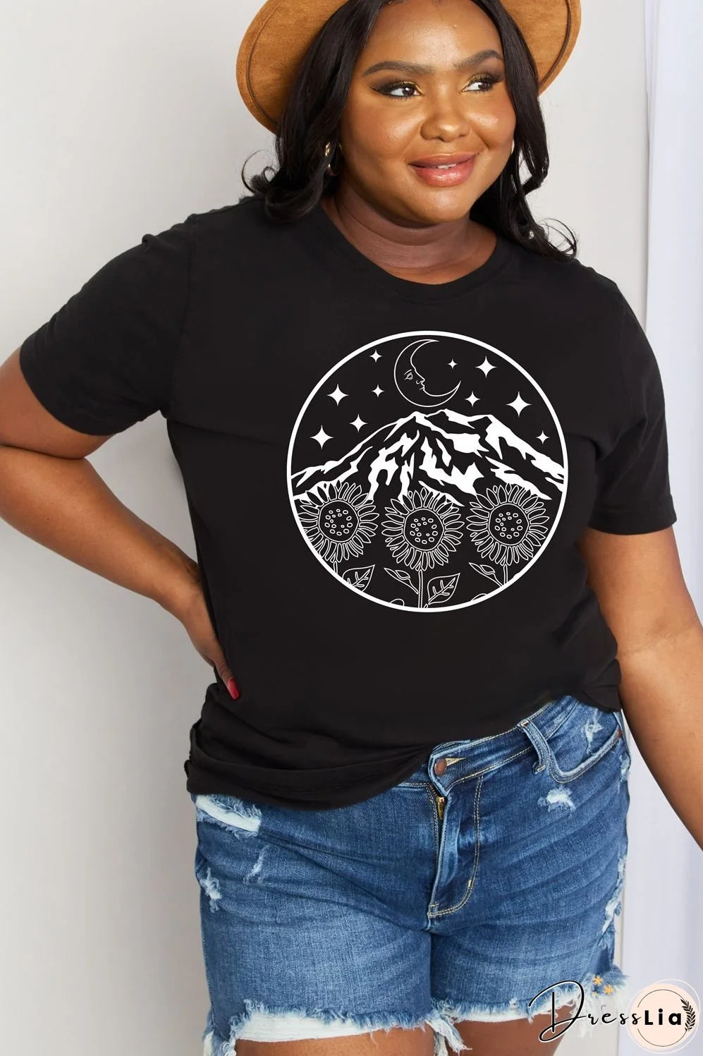 Simply Love Full Size Graphic Cotton Tee Shirt