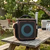 Speaker Bag for JBL Partybox Encore2 Essential Detachable Adjustable Strap Portable Travel Rugged Speaker Cover for Microphones Charger Cable and Accessories