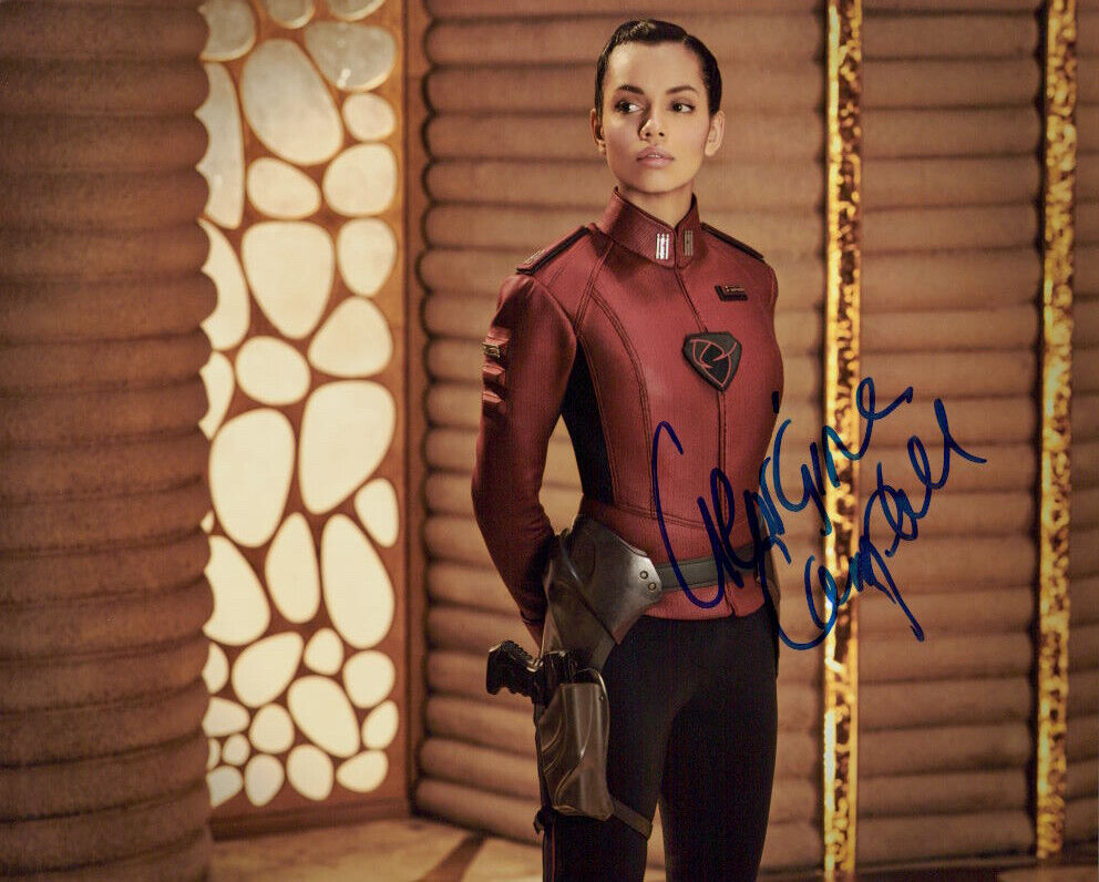 Georgina Campbell (Krypton) signed authentic 8x10 Photo Poster painting COA