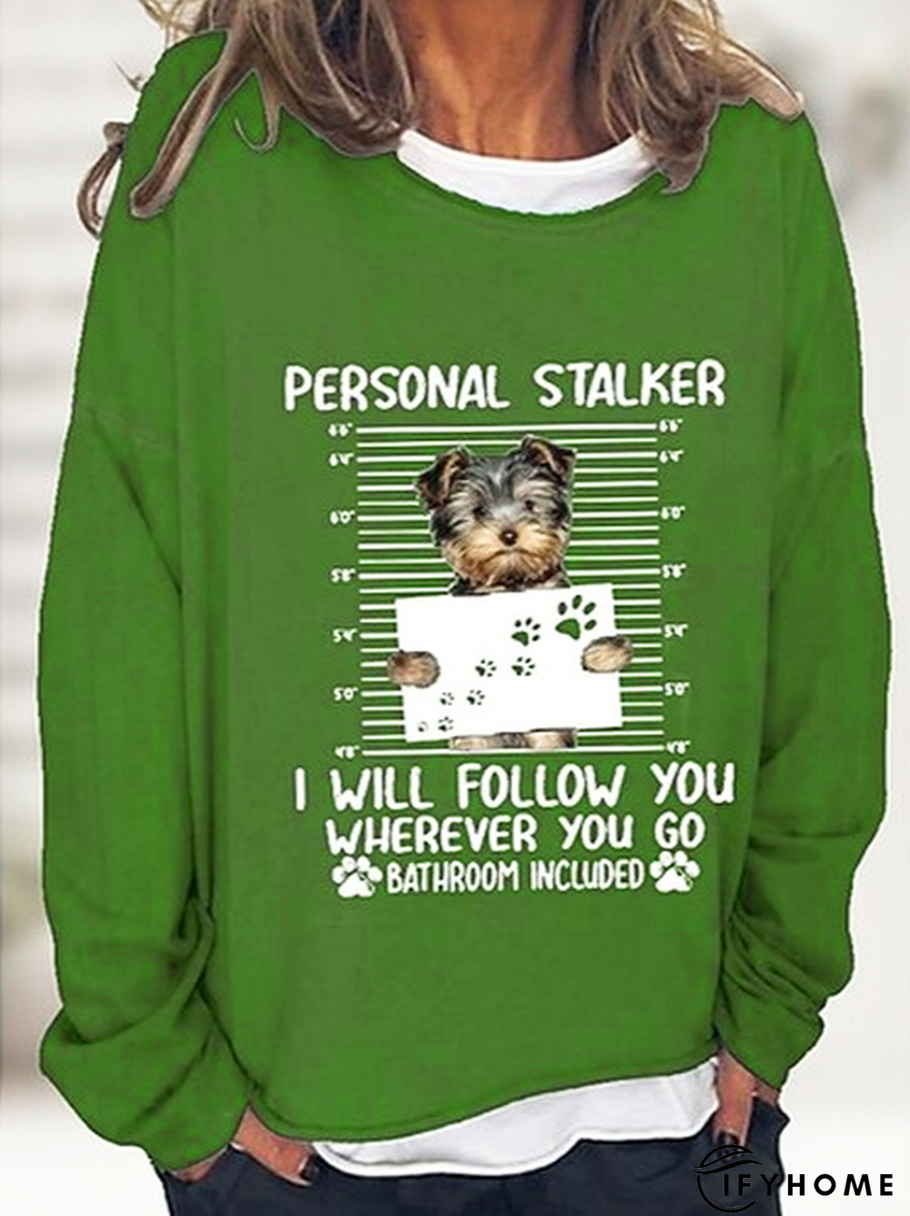 Loose Casual Text Letters Sweatshirt | IFYHOME