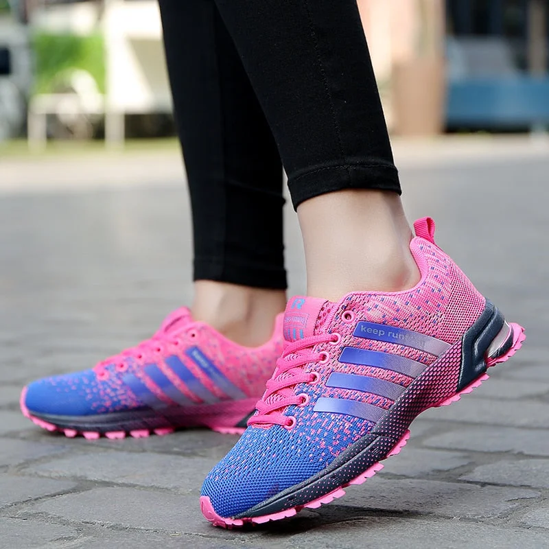 New 2021 Running Shoes For Women Breathable Sports Shoes Lightweight Sneakers for Women Comfortable Athletic Training Footwear
