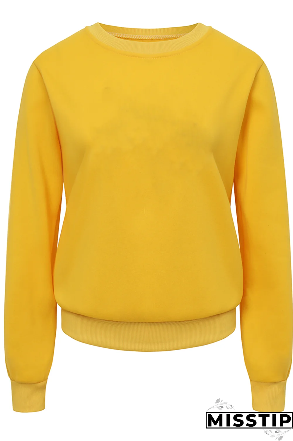 White Fashion Daily Print Patchwork Letter O Neck Tops