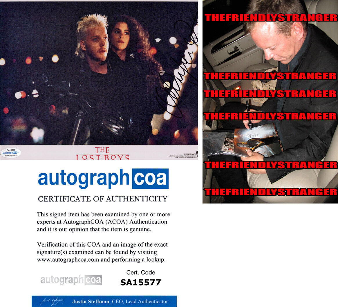 KIEFER SUTHERLAND signed THE LOST BOYS