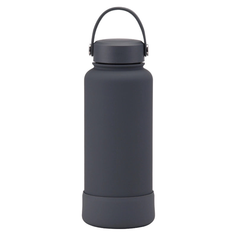 Casual Solid Color Stainless Steel Thermos Cup