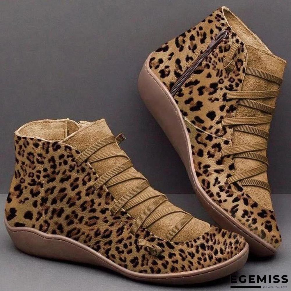 Casual Women Lace-Up Breathable Boots | EGEMISS