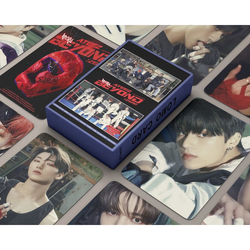 ATEEZ 55 Sheets ZERO ROCKY Lomo Card