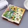 Vase Leather Diamond Painting Memo Pad Holder Mosaic Kit for Adults Beginners