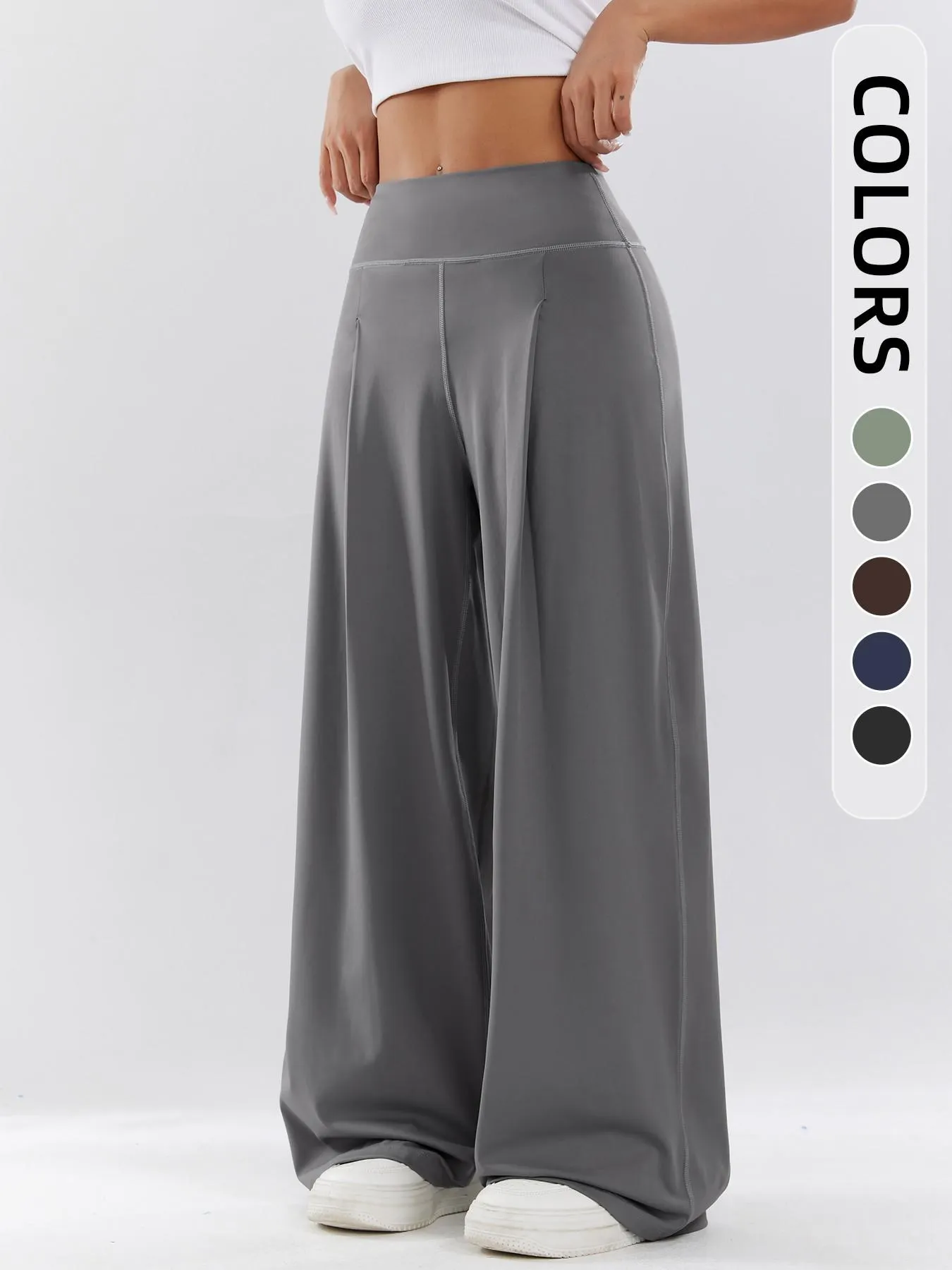 Women's Outdoor Sporty Loose Pants, High Street Style, for Daily Wear and Sports