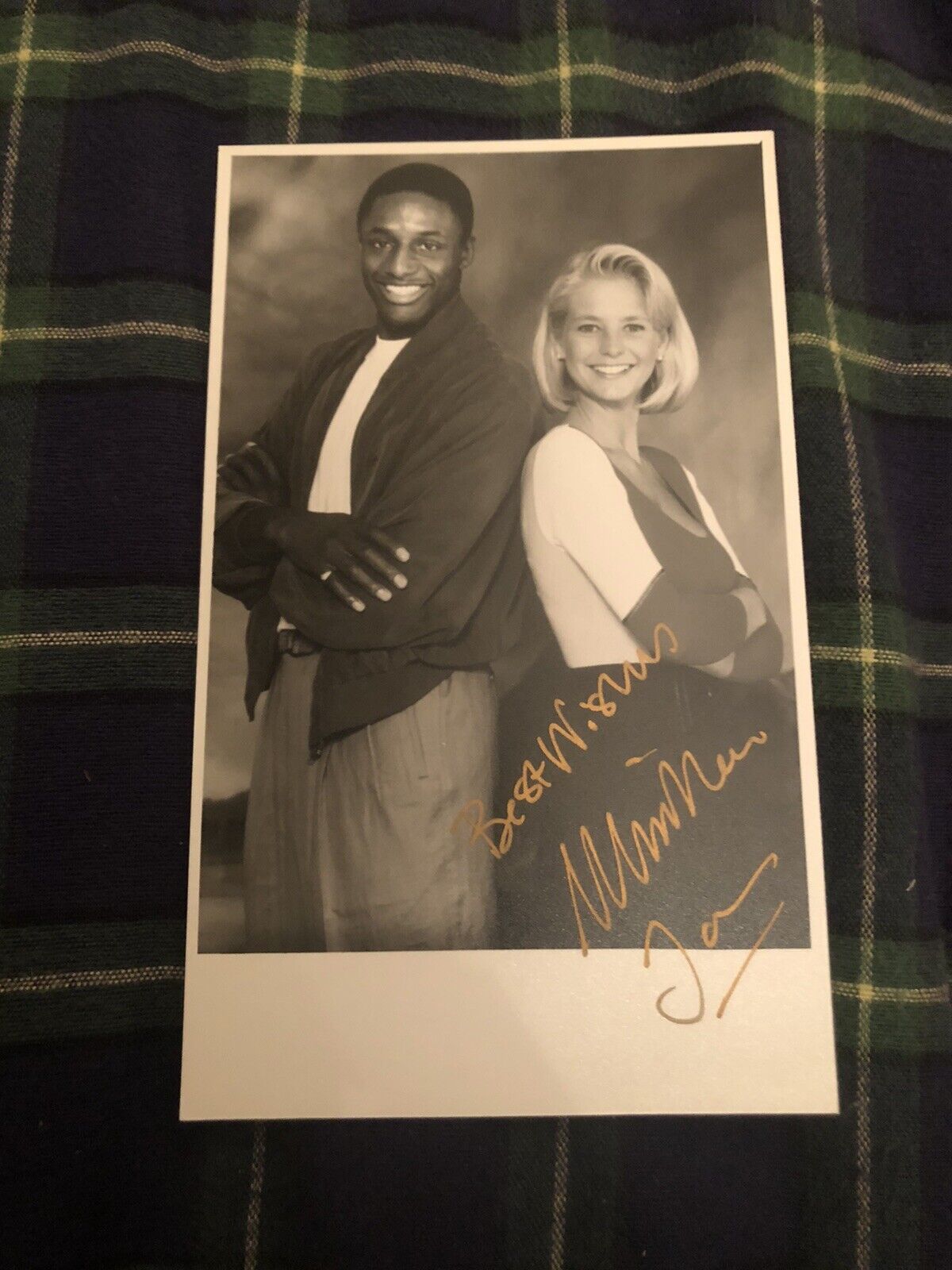 ULRIKA JONSSON (GLADIATORS) SIGNED VINTAGE CAST Photo Poster painting- UNDEDICATED