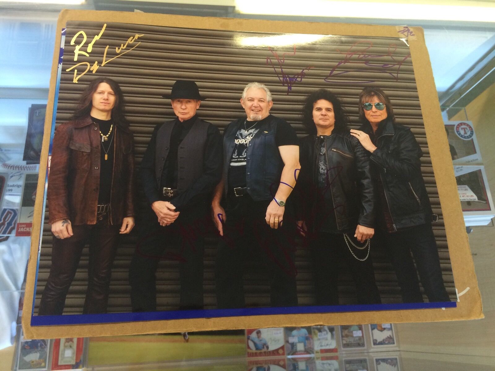 UFO autographed 11x14 Music Complete #3