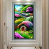 (40*70cm)House - Full Round Drill Diamond Painting