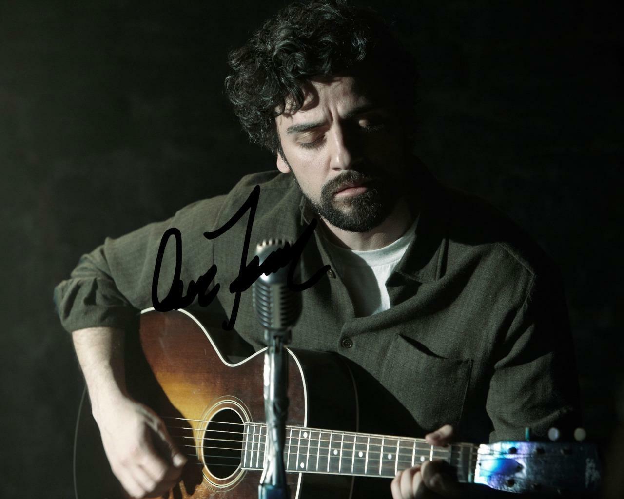 INSIDE LLEWYN DAVIS Oscar Isaac SIGNED 10 X 8