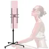 [US Local Warehouse] Near Infrared Light Stand with Wheels 44 Lb Load Capacity Red Light Stand Angle Height Adjustable Lamp Holder Gift Idea for Mom Women Wife Sister Girlfriend