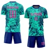 Soccer Jersey Sets Sublimation Soccer Wear for Men's Practice Football Shirts Custom Football Sportswear Soccer Team Uniform