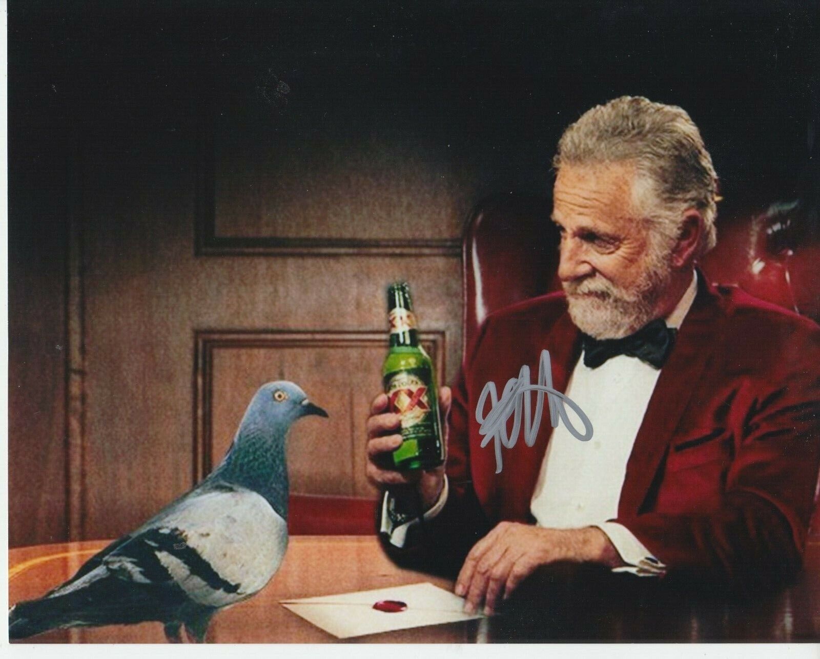 Jonathan Goldsmith (Most Interesting Man) 8x10 Signed Photo Poster painting w/ COA Actor #2