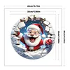 Winter Santa Claus-11CT Stamped Cross Stitch 40*40cm/15.75*15.75in tapestrymarket