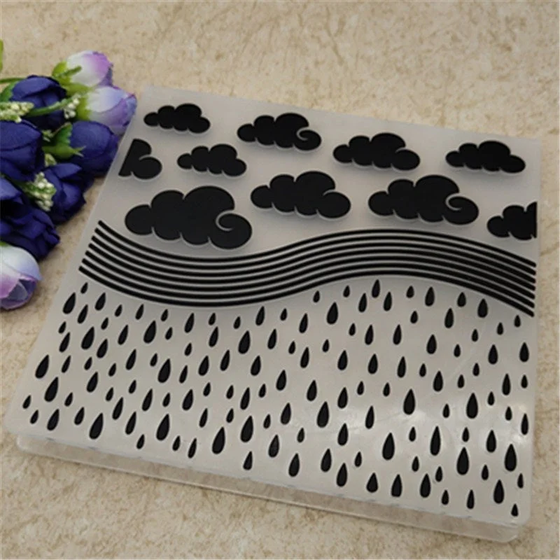 Merry Christmas Embossing Folder Plastic Card Making Stamps Scrapbooking Paper Craft Supplies Folders Album DIY