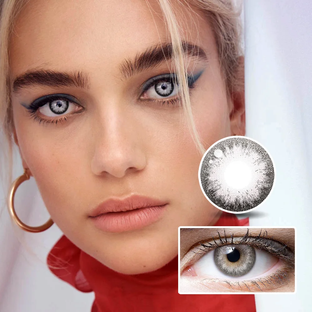 NEBULALENS Briar Yearly Prescription Colored Contact Lenses NEBULALENS