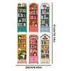 Bookcase DIY 14CT 2 Strand Stamped Cross Stitch Bookmark Set 30x50cm