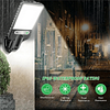 Solar Powered LED Street Lights with 120 LEDs Each Smart Remote