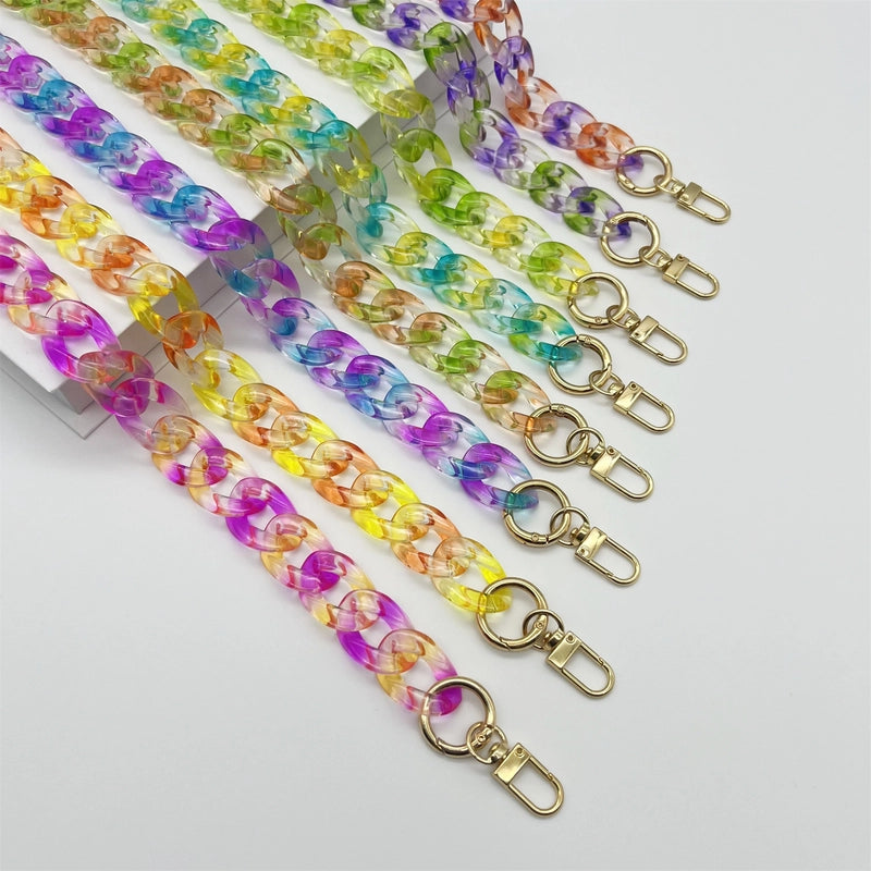Arylic Colorful Bag Strap