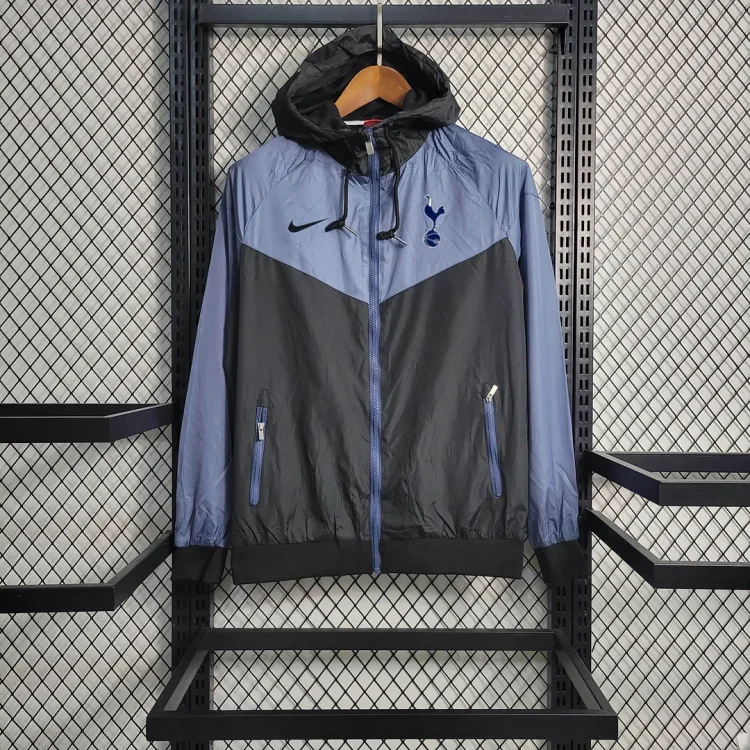 24-25 Tottenham Hotspur Windbreaker(Black-Blue)Football Shirt