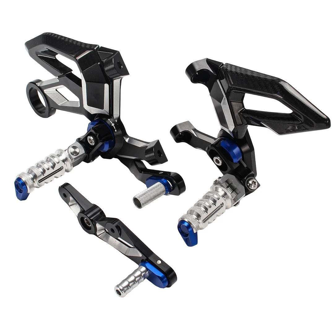 Adjustable Rearsets For BMW S1000R 2021+M1000R 2022+ Footrest Foot Lever w/Pedal