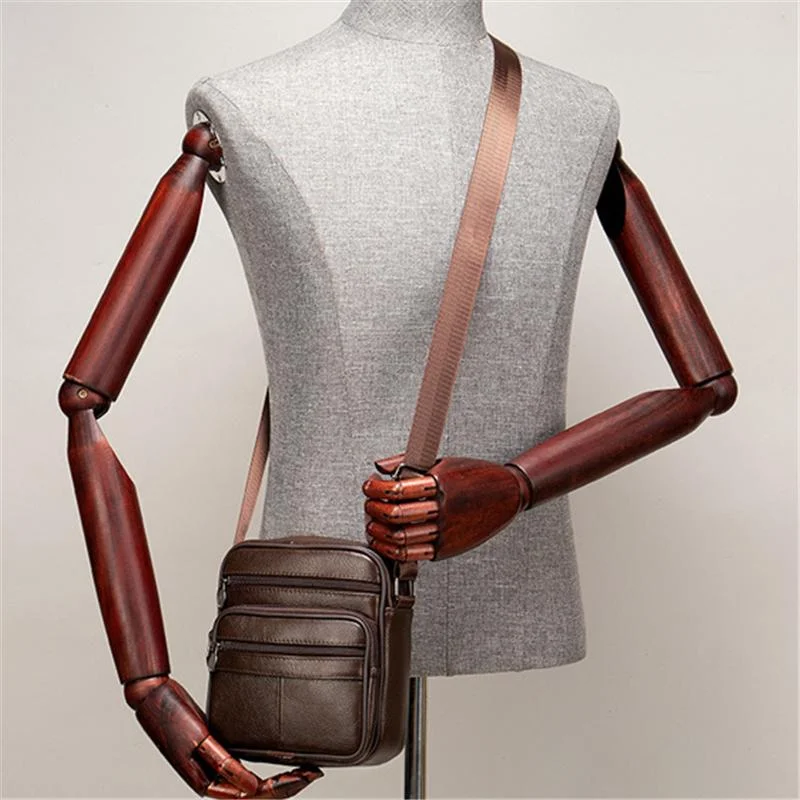 Larger Capacity Retro Leather Soft Small Shoulder Bags