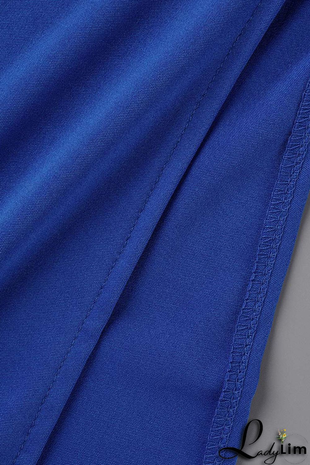 Green Casual Solid Patchwork V Neck Plus Size Two Pieces