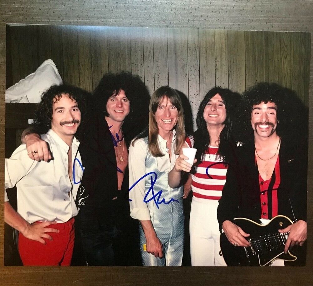 * JOURNEY * signed autographed 11x14 Photo Poster painting * SCHON, VALORY & ROLIE * 3