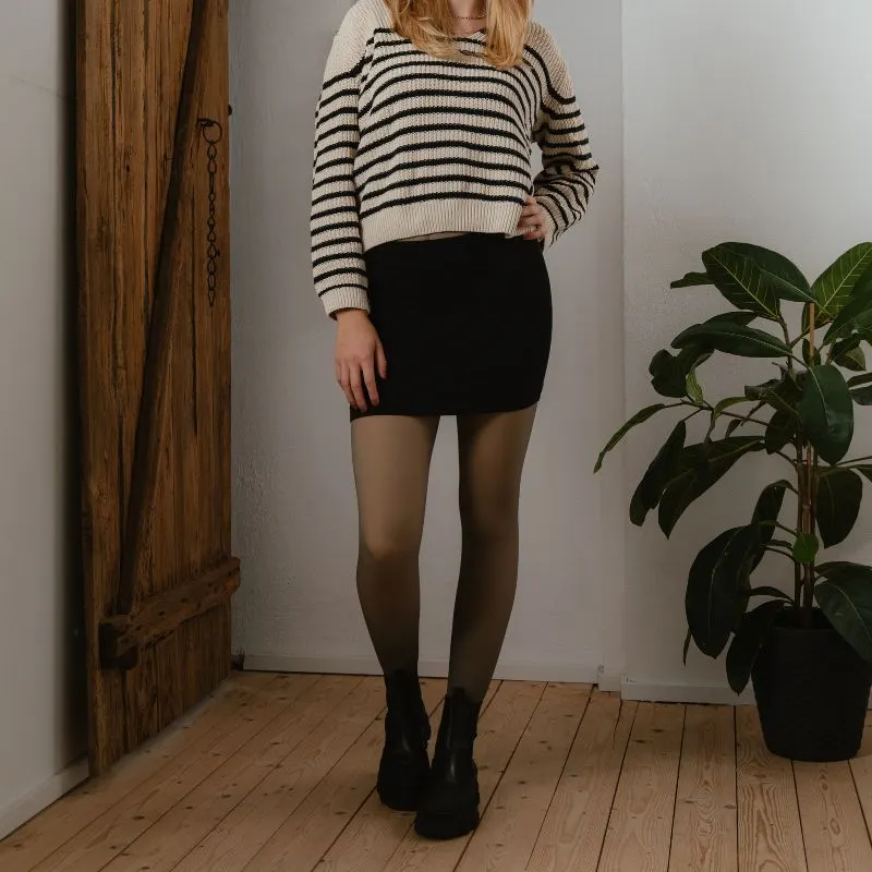 Cozy Cloudy Tights - Light Shade