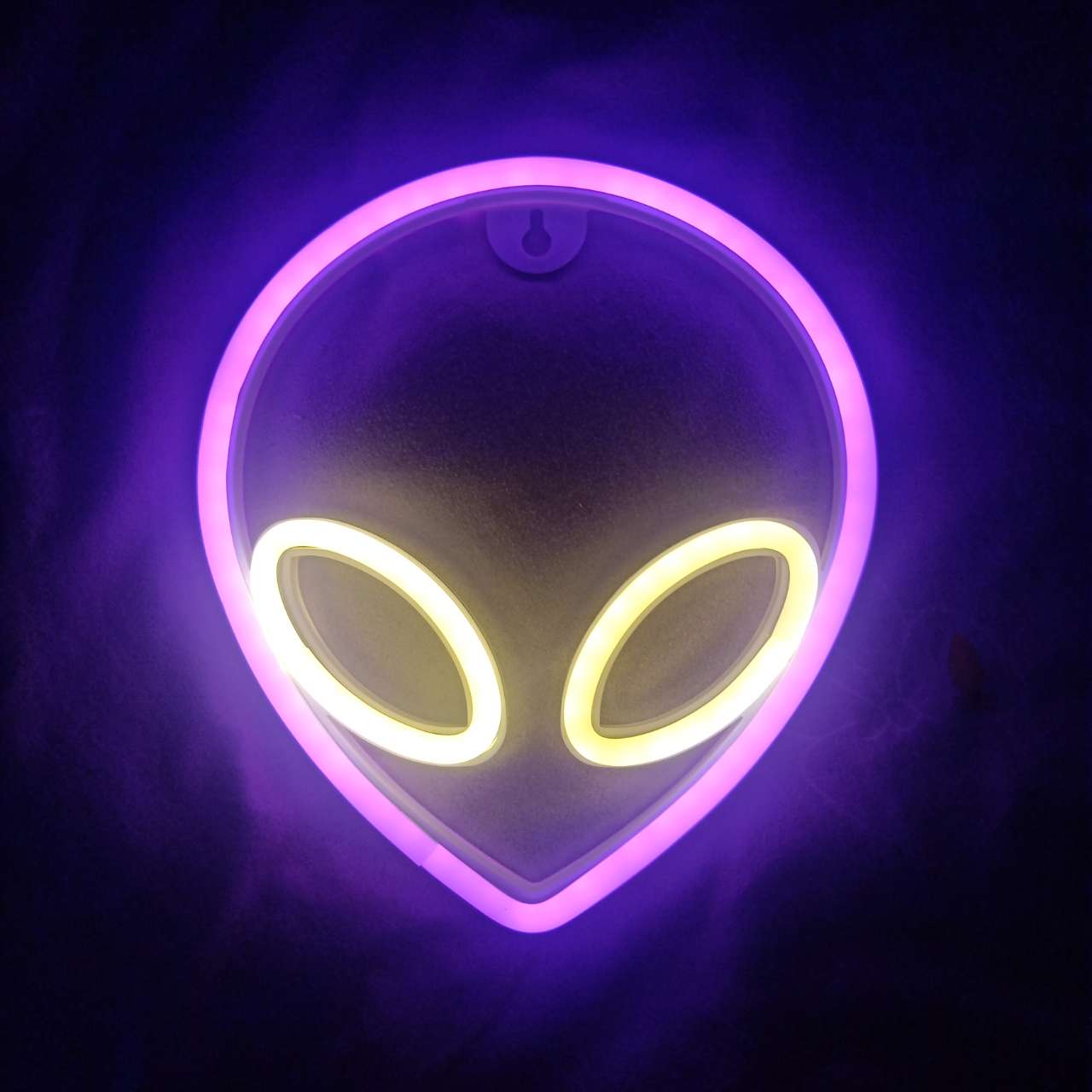 

Alien Face - Led Neon Light Sign, 501 Original