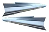Rocker Panels For Chevrolet Silverado 2007-2013 Extended Cab PAIR