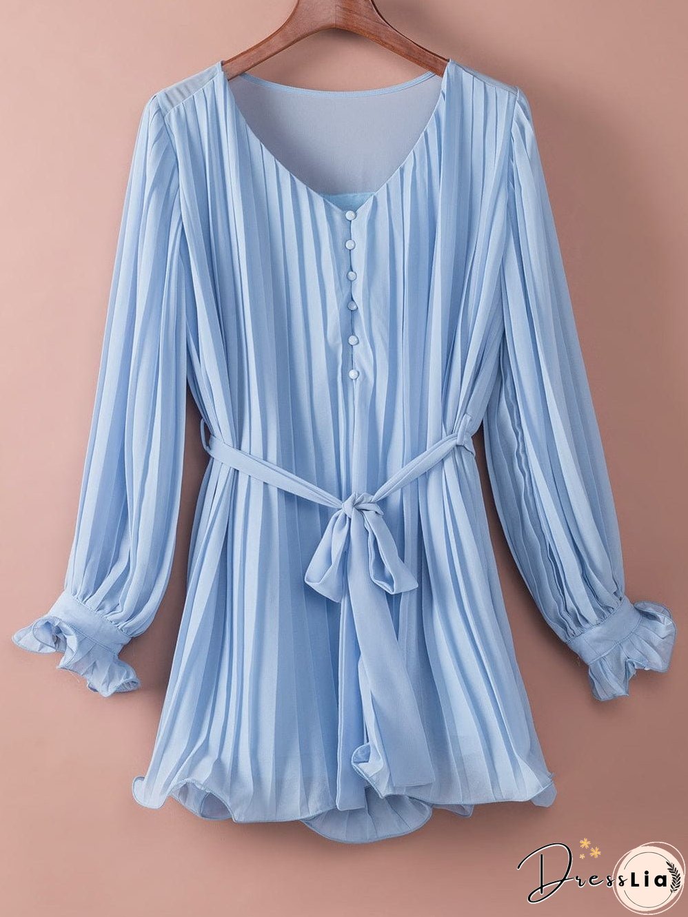 Charming Pleated Romper